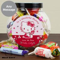 Personalised Hello Kitty Cherry Bloom 250g Sweets Jar Extra Image 1 Preview
